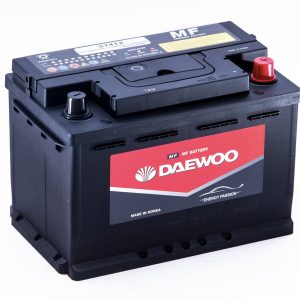 Bình ắc quy Ô tô NGOẠI NHẬP – Daewoo DIN57412 12V – 74AH